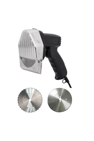 Elektrikli Döner Kesme Makinası Çift Bıçaklı