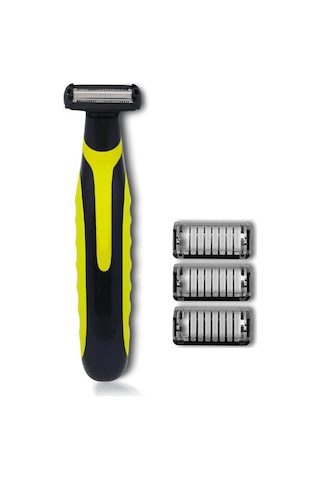 Erkek Elektrikli Düzeltici Usb Şarj Edilebilir Tıraş Jilet Taşınabilir Yakın Yüz Tıraş Makinesi Ağrısız Su Geçirmez Islak Kuru Tıraş Makinesi Yüz Saç Ve Sakal Stili İçin