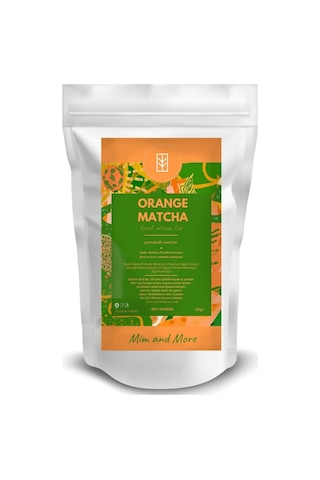 Mim and More Orange Matcha Portakal Aromalı Matcha 50 G