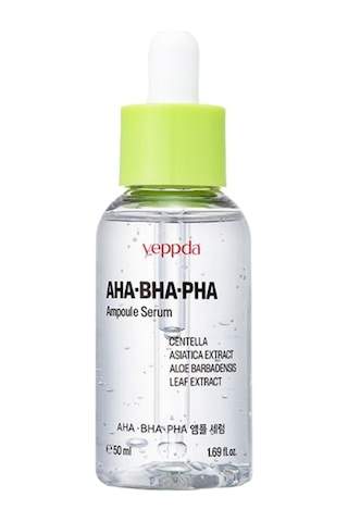 Yeppda Akneli Ciltler İçin Aydınlatıcı Serum Yeppda AHA BHA PHA Ampoule Serum 50 ML Büyük Boy