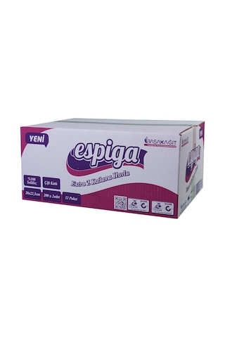 Z Katlamalı Havlu Espiga 200X12 Li