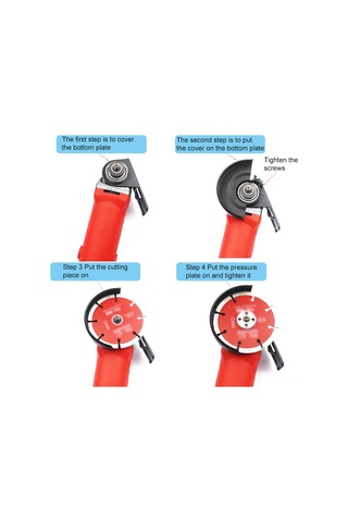 Singree Avuç Taşlama Kesme Desteği - Metal Tutucu İle Profesyonel Kesim Aparatı