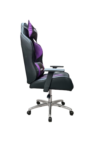 Oyuncu Koltuğu Basic Krom Ayak Mor Renk