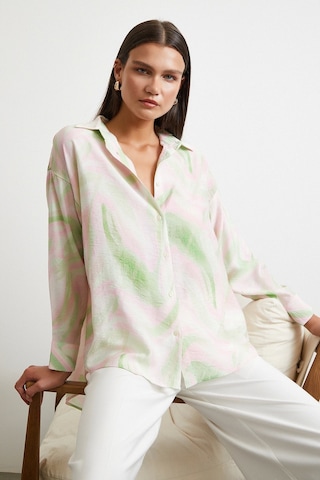 Deniz Esintisi Gömlek Pembe Pembe