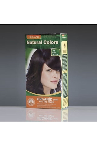 Natural Colors 4b Bitter Çikolata Organik Saç Boyası