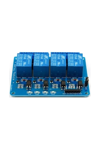 4 Yönlü Röle Optocoupler Gösterge Işıklı Output 12v