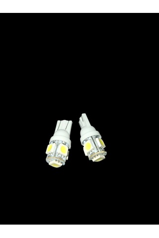 T10 Led Beyaz Park Ampülü 10 Adet Canbus