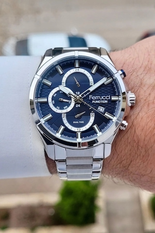 Ferrucci Fcgnct340 Erkek Kol Saati Gümüş