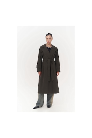Mai Collection Mai Studios Co. Albany Antrasit Mevsimlik Trençkot Antrasit