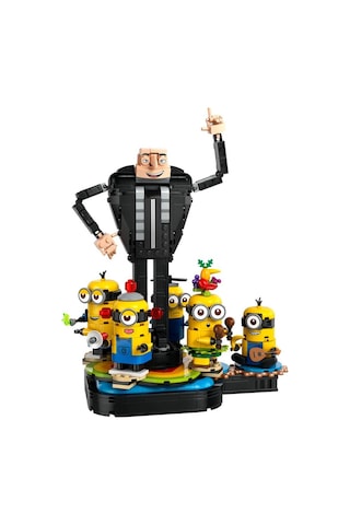 LEGO Yapım Parçalarından Gru ve Minyonlar 75582