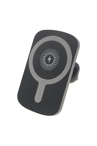 Voguecode Magsafe 12 Araç Manyetik Kablosuz Şarj Cihazı - Siyah Havalandırma 3ope4ı