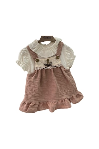 Babydoll 2li Takım Maryjoe -11182 Gül Kurusu