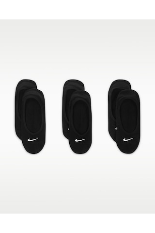 Nike Nıke Everyday Lightweight 3'lü Babet Çorap-7185 Siyah
