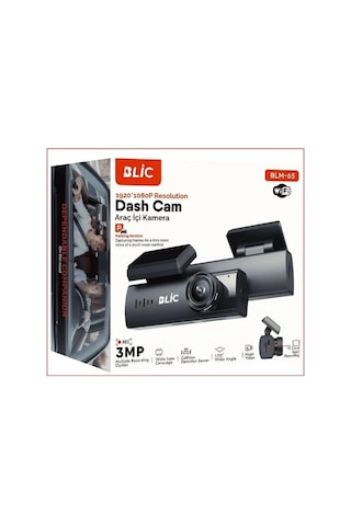 Blic Blm-65 Wifi Destekli Gece Görüşlü Araç İçi Kamerası