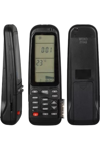 Sh Electra Rc-3ı-1 / Siemens E-nr S1zkı12105/01 Siyah Klima Kumandası Najmaddin