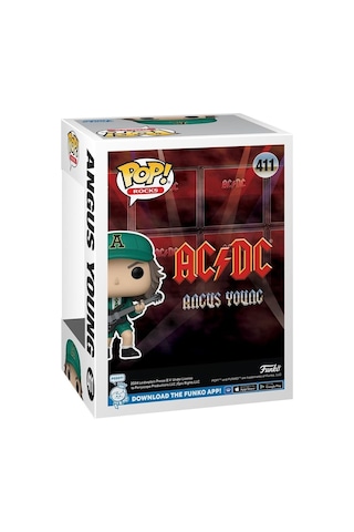 Funko Pop Rocks: Ac/dc, Angus Young Yeşil Vinil Figür, Koleksiyon & Hediye Için Karakter Figürü Diğer