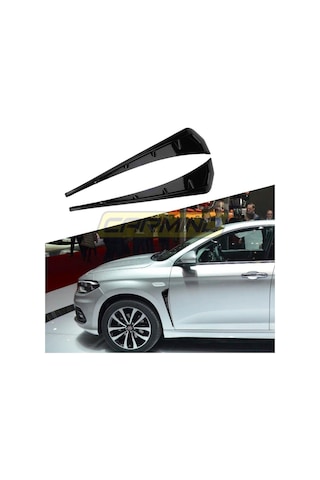 Fiat Egea Yan Çamurluk Venti Piano Black 2 Adet