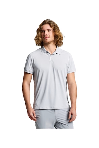 Slam Slam Tech Pique Polo Ss Erkek Gri Tişört W04 Gri