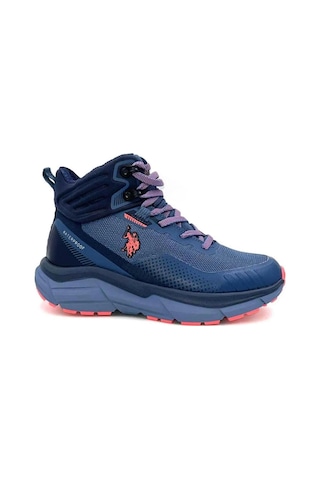 U.s. Polo Assn. Gerrard Hi Wmn 4pr Kadın K.mavi-k.pembe Waterproof Bot Mavi