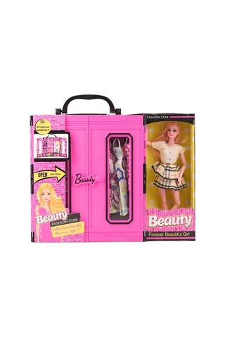 Kayyum Oyuncak Beauty Fashion Star Barbie Elbise Gardrobum  Bebekl