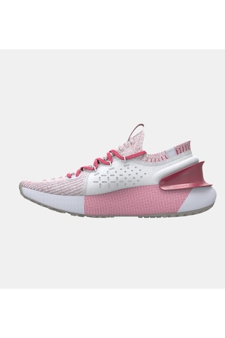 Under Armour Kadın UA HOVR Phantom 3 Koşu Ayakkabısı 3025519-102 Beyaz - Pembe