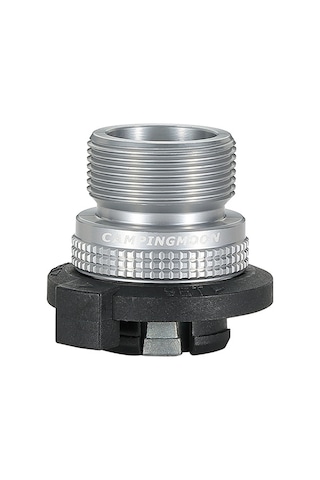 Padalink Kamp Ocağı İçin Propan Gaz Kartuşu Bağlantı Adaptörü, Tüp Gaz Bağlantısı Gümüş