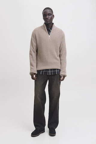 Jack & Jones Jack&jones Erkek Triko 12278959 Atmosphere Gri