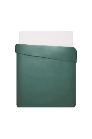 Linens Mix&match Pamuk Saten Tek Kişilik Nevresim Kılıfı Petrol