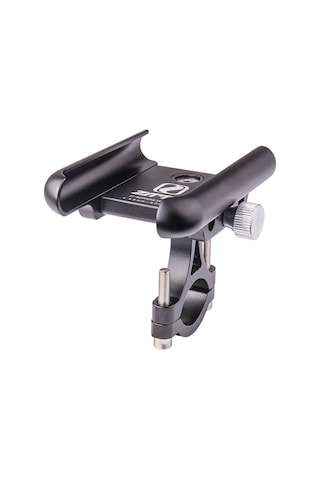 Yifomall Motosiklet, Bisiklet Ve Elektrikli Araçlar İçin Cnc Alüminyum 360 Döner, Dört Tırnaklı, Kaymazsız Telefon Tutucu - Siyah 3.5-7 İnç Siyah