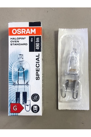 Osram G9 40w 490 Lümen Fırın Lambası