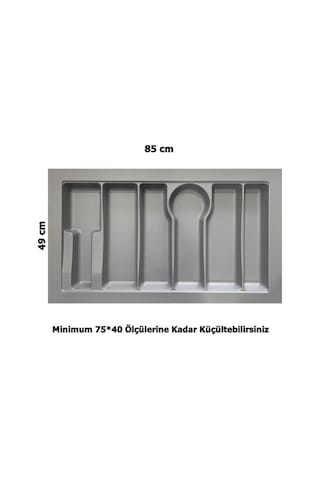 LİDER 85*49 Çekmece İçi Kepçelik ve 85*49 Kaşıklık İkili Set