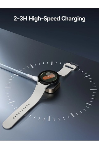 Novahub Samsung Uyumlu Galaxy Watch 7/ultra/6/5/4/3 İçin Kablosuz & Usb C Şarj Cihazı, 40-47mm, Evrensel Kullanım As Picture