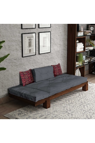 Woodesk Arin Masif Ceviz-gri Renk Sedir Cpt8322-200