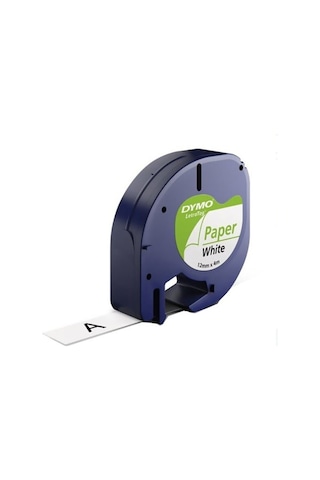 Dymo 59421 12Mm 4Mt Kağıt Etiket Beyaz 10Luk Paket