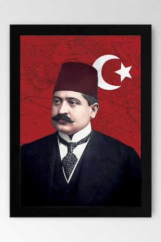 Talat Paşa Çerçeveli Tablo