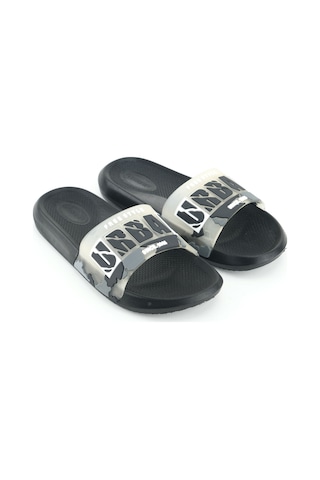 Gezer Erkek Yazlık Pu Islak Zemine Uygun Ev Banyo Bahçe Havuz Terlik Siyah