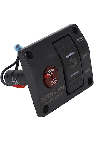 Sintine Pompası Kontrol Paneli. Alarmlı. Seaflo. 12V