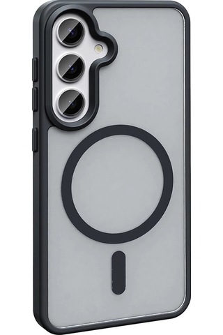 Galaxy Uyumlu S25 Plus Kılıf M-safe Şarj Özellikli Mat Arka Yüzey Zore Sio Kapak