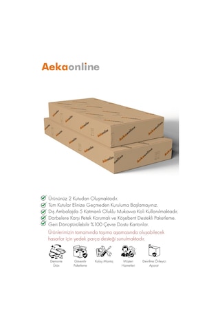 AE-3042 Reina Aynalı Delüx Vestiyer Ayakkabılık Portmanto Takımı Beyaz