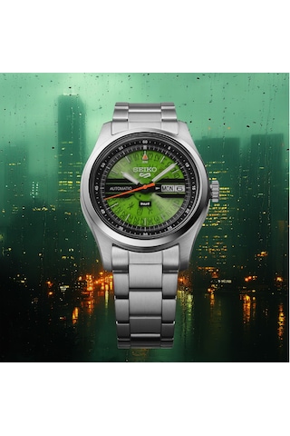 Seiko 5 Sports Srpm09k1 Huf Limited Edition Erkek Kol Saati Srpm09k Gri