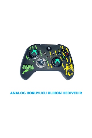 Xbox Series S/series X Red Dead Redmeption Koruyucu Silikon Kılıf + Analog Silikon Koruyucu