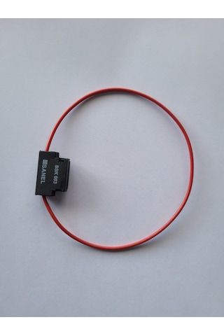 Kırmızı Kablolu Bıçak Sigorta Yuvası - 1 x 0.50 MM