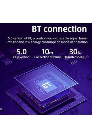 Leezsing "bluetooth Araç Mp3 Çalar - Uzaktan Kumandalı, Fm Radyo, Usb Şarj, Ses Kayıt, App İle Araç Bulma, Siyah"
