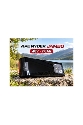 Jambo Elektrikli Bisiklet Orijinal Akü Siyah