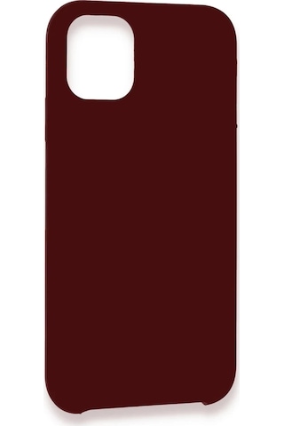 Gld-spt- Newface Apple Uyumlu iPhone 11 Pro Kılıf Lansman Legant Silikon - Bordo