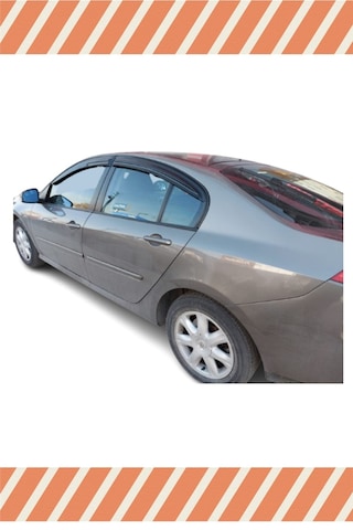 Renault Laguna3 2008-2012 Modellerine Özel 4'lü Mügen Tip Cam Rüzgarlığı