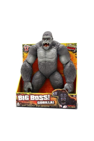 Big Boss Gorilla King Kong Büyük Patron Goril Dev Figür - 42 Cm