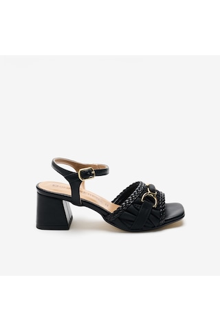 Nero Black Sandalet Kadın 5e5960ds Donna Serena T. 5960ds siyah