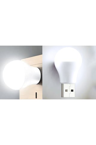 4 Adet Ampul Tasarım Taşınabilir Mini Usb Led Işık Lamba
