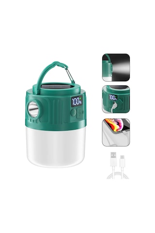 Solar Led Kamp Lambası 5570 Beyaz